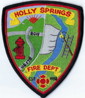 Holly Springs Fire Department (SC)
The community got its name from a nearby spring lined with holly.
