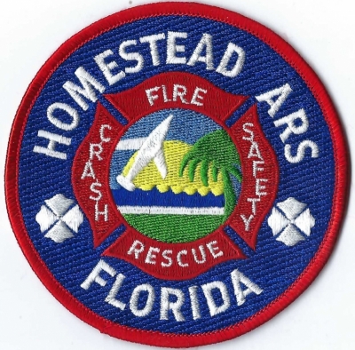 Homestead ARS Crash Fire Rescue (FL)
ARS = Air Reserve Station.
