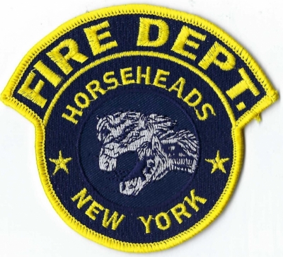 Horseheads Fire Department (NY)
Name is derived from the number of bleached skulls of pack horses left behind by the Sullivan Expedition.
