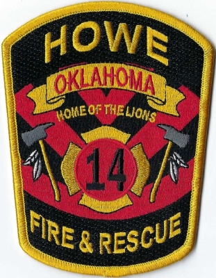 Howe Fire & Rescue (OK)
High School mascote is the LION. Population < 2,000.
