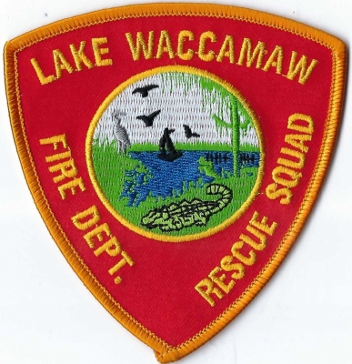 Lake Waccamaw Fire Department (NC)
Swimmer beware.  Lake Waccaamaw has over 13,000 alligators that live there.  The town holds a alligator BBQ every year.

