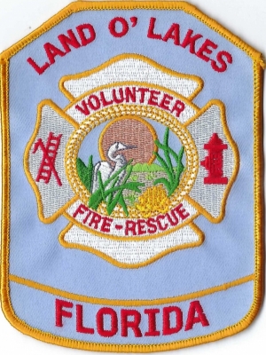Land O' Lakes Volunteer Fire Rescue (FL)
DEFUNCT - Merged w/Pasco County Fire Rescue in 2023.
