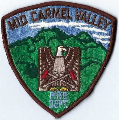 Mid Carmel Valley Fire Department (CA)
DEFUNCT - Merged w/Monterey County Regional Fire District
