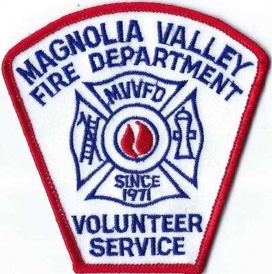 Magnolia Valley Volunteer Fire Department (FL)
DEFUNCT - Merged w/Pasco County Fire Rescue.
