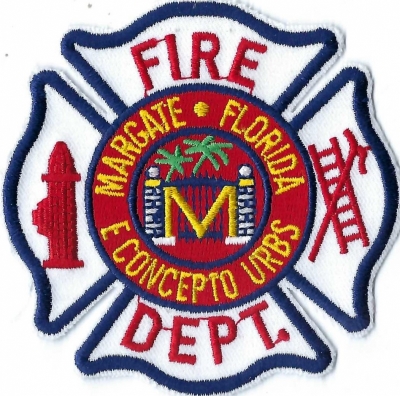 Margate Fire Department (FL)
DEFUNCT - Merged w/Broward Sheriff Fire Rescue.

