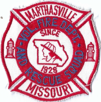 Marthasville Volunteer Fire Department (MO)
Population < 2,000
