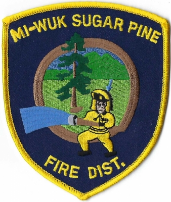 Mi-Wuk Sugar Pine Fire District (CA)
DEFUNCT - Merged w/Tuolumne County Fire Department
