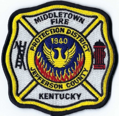 Middletown Fire Protection District (KY)
DEFUNCT - Merged w/Anchorage Middletown Fire & EMS
