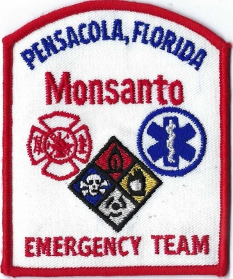 Pensacola Monsanto Emergency Team (FL)
Monsanto Chemical Company Pensacola facility is the world's largest production facility of nylon for carpets and industrial tires.
