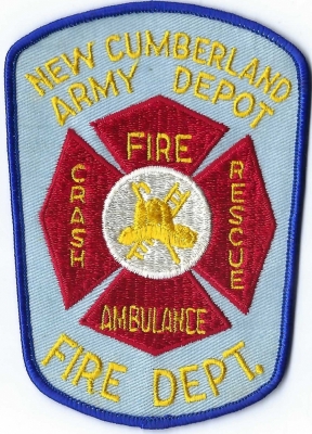 New Cumberland Army Depot Fire Department (PA)
DEFUNCT - New Cumberland Army Depot was deactivated in 1991 and assigned as the Defense Distribution Region East.
