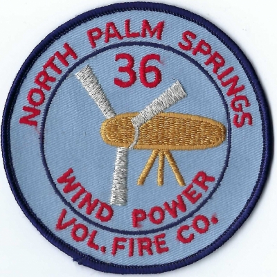 Riverside County Station #36 - North Palm Springs (CA)
North Palm Springs Volunteer Fire Company
