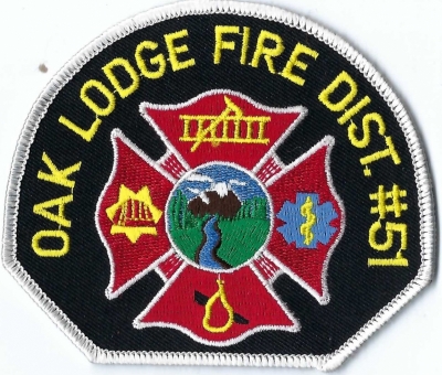 Oak Lodge Fire District #51 (OR)
DEFUNCT - Merged w/Clackamas County Fire District #1
