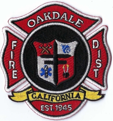 Oakdale Fire District (CA)
DEFUNCT - Merged w/Modesto Fire Department
