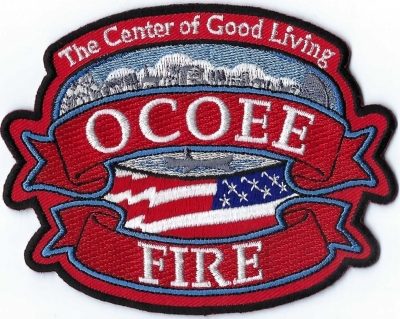 Ocoee Fire Department (FL)
Ocoee means "apricot vine" in Cherokee language - what is now call the passion flower. The city logo is inspired by this flower.
