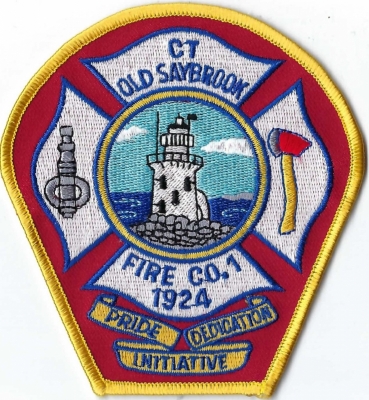 Old Saybrook Fire Company No. 1 (CT)
Saybrook Breakwater Lighthouse is a sparkplug lighthouse.  Located at the mouth of the Connecticut River near Old Saybrook.
