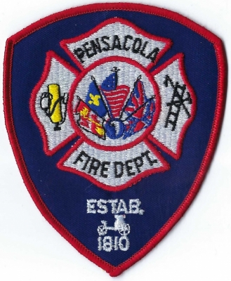 Pensacola Fire Department (FL)
Referred to as “The City of Five Flags”, Pensacola is known for having changed ownership several times.
