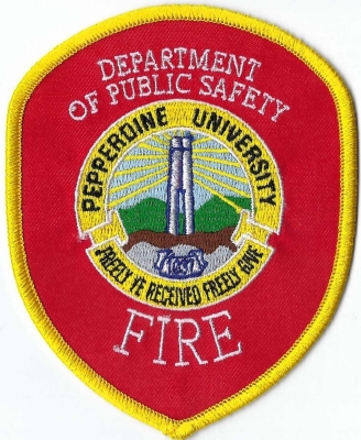 Pepperoine University Fire Department (CA)
College - Public Safety
