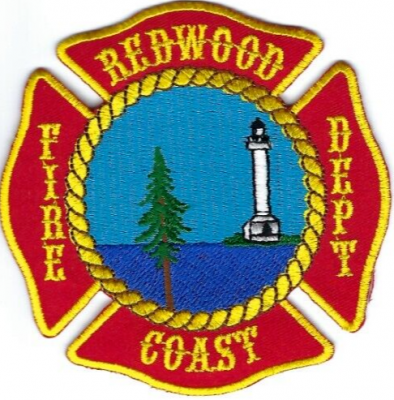 Redwood Coast Fire Department (CA)
Humboldt County, a scenic 110-mile coastline, with 160,000 acres of majestic redwood trees. Tree's approx. 2,000 - 3,000 years old.
