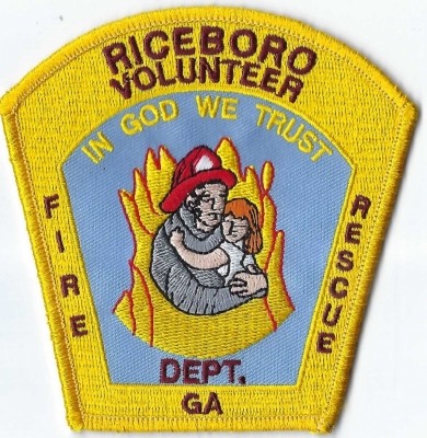 Riceboro Volunteer Fire Department (GA)
"In God we Trust".
