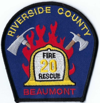 Riverside County Station #20 - Beaumont
Beaumont Fire Rescue

