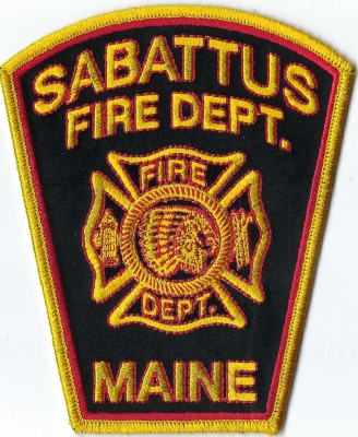 Sabattus Fire Department (ME)
In 1971, the town formerly known as "Webster", changed its name to "Sabattus", in honor of a former Anasagunticook Indian Chief.
