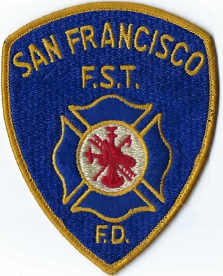 San Francisco Fire Department (CA)
DEFUNCT - FST stands for FIRE SAFETY TECHNICIAN.  It was a pilot program that failed.  Title was to identify probationary FF's.

