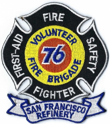 San Francisco Union 76 Refinery Fire Department (CA)
DEFUNCT - Merged w/Phillips 66 in 2005.
