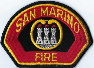 San Marino Fire Department (CA)
The 3 Towers of San Marino are a group of towers located in Monte Marino.  On the 3 peaks are CESTA, GUAITA and MONTALE.
