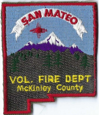 San Mateo Volunteer Fire Department (NM)
DEFUNCT - Merged w/McKinley County Fire & Rescue.
