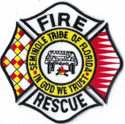 Seminole Tribe of Florida Fire Department (FL)
TRIBAL - Motto - "In God We Trust".
