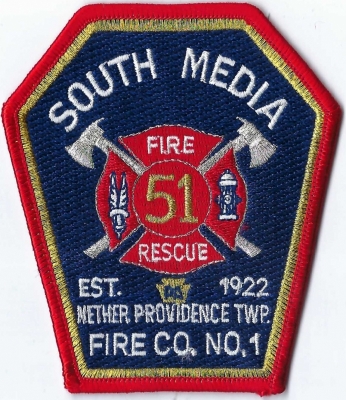 South Media Fire Company No. 1 (PA)
Station 51.
