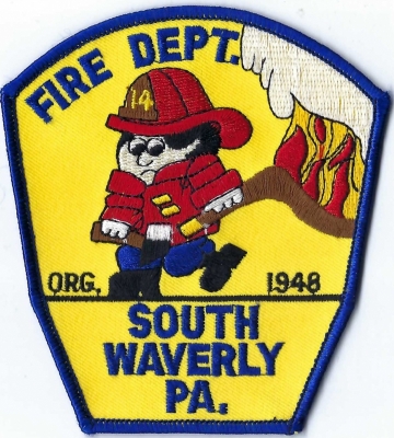 South Waverly Fire Department (PA)
Population < 2,000.  Station 14.
