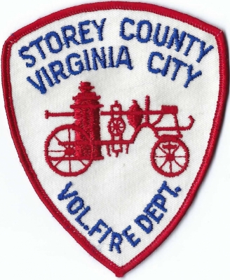 Storey County Volunteer Fire Department (NV)
DEFUNCT - Volunteer patch no longer used
