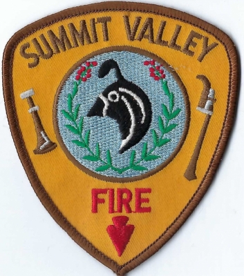 Summit Valley Fire Department (CA)
DEFUNCT - Merged w/San Bernardino County Fire Department
