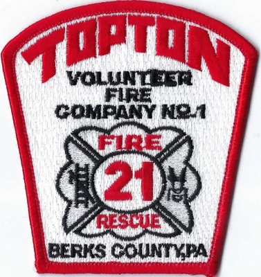 Topton Volunteer Fire Company (PA)
Station 21.
