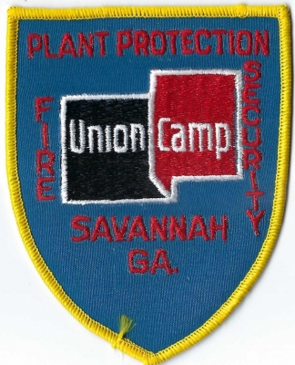 Union Camp Fire Plant Protection (GA)
DEFUNCT - In 1956 Union Bag merged w/Camp Manufacturing to form Union Camp; then acquired by International Paper in 1999.
