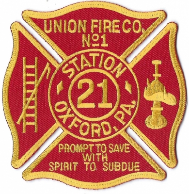 Oxford Union Fire Company #1 (PA)
Station 21.
