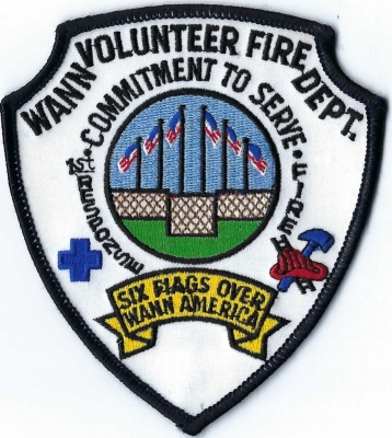 Wann Volunteer Fire Department (OK)
Famous for Six Flags over Wann America.  Population < 1,000.
