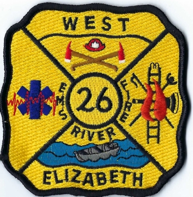 West Elizabeth Fire Department (PA)
The Monongahela River, sometimes referred to locally as the Mon, is a 130-mile-long river.  Population < 500.  Station 26.
