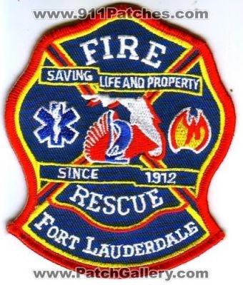 Florida - Fort Lauderdale Fire Rescue (Florida) - PatchGallery.com ...