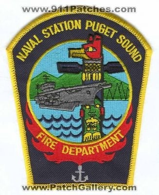 Washington - Naval Station Puget Sound Fire Department Patch ...