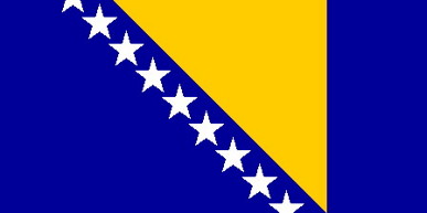 BOSNIA HERCEGOVINA * FLAG
