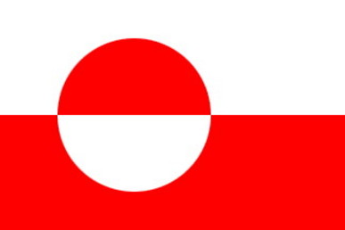 GREENLAND * FLAG
