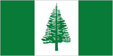 NORFOLK ISLAND * FLAG

