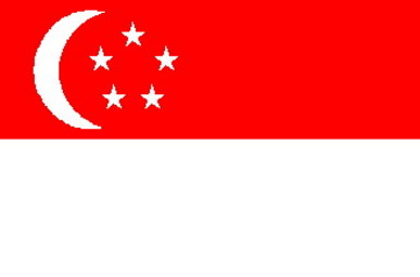 SINGAPORE * FLAG

