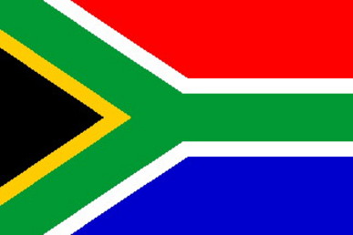 SOUTH AFRICA * FLAG
