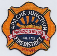 Apache Junction (AZ)
Defunct 2015 - Now called Superstition Mountain Fire & Medical District
