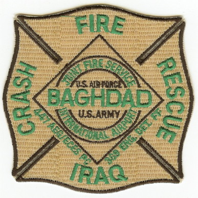 IRAQ Baghdad International Airport Joint Fire Service
