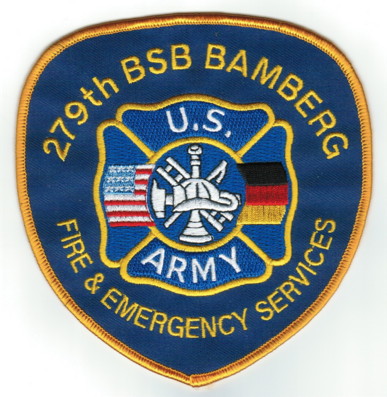 GERMANY Bamberg US Army 279th BSB Base
