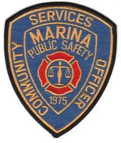 CALIFORNIA Marina DPS Community Services Officer
This patch is for trade
